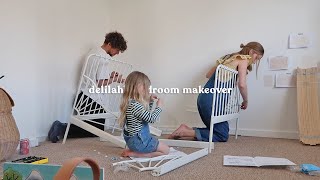 Delilahs BEDROOM MAKEOVER amp Room Tour  Rhiannon Ashlee Vlogs [upl. by Groscr414]