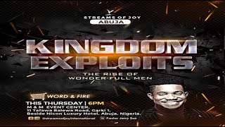 KINGDOM EXPLOITS THE RISE OF WONDERFULL MEN 2  MIDWEEK WORD amp FIRE SERVICE  14TH MARCH 2024 [upl. by Hanikahs51]