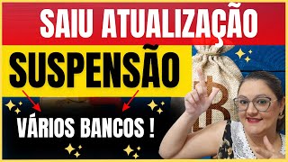 🔴 SAIU ATUALIZAÇÃO da SUSPENSÃO do CONSIGNADO INSS  VÁRIOS BANCOS   ANIELI EXPLICA [upl. by Lyndsey]