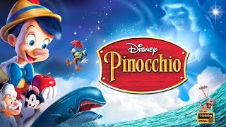 Pinocchio AnimationFantasy 1940  Dickie Jones Mel Blanc  Pinocchio Full Movie Explain amp Review [upl. by Adohr]