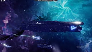 Roblox Project Stardust Staff Ships UNSC Infinity in Action [upl. by Prochora]