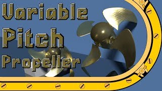 Controllable Pitch Propellers  How they are used to power ships [upl. by Elleiand]