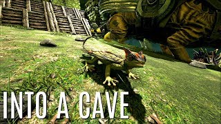 CAVE INSIDE A CAVE and Glowtail  Aberration PVP E5  ARK Survival [upl. by Delinda860]