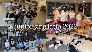 stuyvesant high school junior sing latin 2022  memories vlogcompilation 💕 [upl. by Ranit]