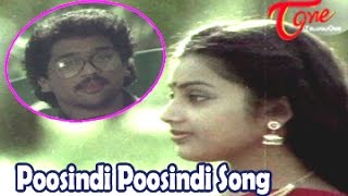 Poosindi Poosindi Punnaga Song  Seetharamaiah Gari Manavaralu Movie  ANR  Meena [upl. by Aohsoj66]