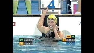 Bruce McAvaney calls the 4x100m Womens Freestyle at 2004 Athens Games [upl. by Behre]