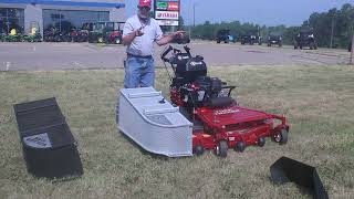 How to install KAGE Katcher on Exmark Walk Behind Mowers [upl. by Atikir559]