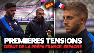 E1  Gros coup de gueule dès le 1er entraînement pour FranceEspagne [upl. by Llenaj]