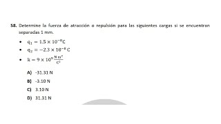 Pregunta 58 Física Guía EXACER COLBACH 2023 [upl. by Meijer]