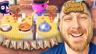 Lets Play Animal Crossing The 2024 Thanksgiving Extravaganza [upl. by Launcelot]