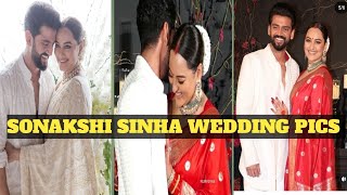 Sonakshi Sinha wedding amp reception photos sonakshisinha weddingphotography [upl. by Eob881]