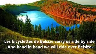 Connie Francis  Les Bicyclettes De Belsize with lyrics [upl. by Schonthal318]