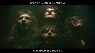 Queen  Bohemian Rhapsody Lyrics In Spanish amp English  Letras en Inglés y en Español [upl. by Westleigh]