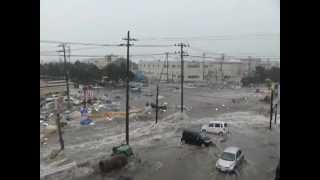 2011 Japan Tsunami Ishinomaki stabilized with Deshaker [upl. by Willi]