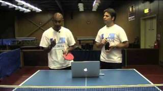 Options Against a Long Backspin Serve [upl. by Elletnwahs]