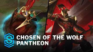 Chosen of the Wolf Pantheon Skin Spotlight  PreRelease  PBE Preview  League of Legends [upl. by Eylsel]