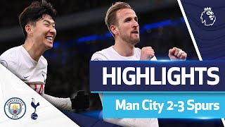 Kane 95th minute WINNER to beat the Champions  Man City 23 Spurs  EXTENDED HIGHLIGHTS [upl. by Aldo879]