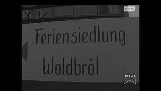 Historischer TV Beitrag von 1962 über Waldbröl im Oberbergischen Kreis [upl. by Swane925]