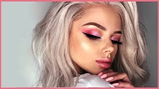 SOFT VALENTINES DAY MAKEUP LOOK KLAUDIA OWCZAREK [upl. by Adnilrem587]