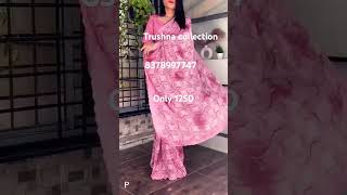 Georgette Blouse Mono banglori butifull saree 8378997747 [upl. by Kikelia]