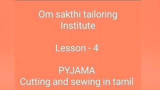 Pyjama cutting and stitching [upl. by Horne815]