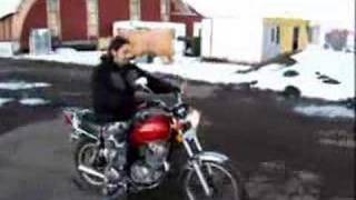 GN125 Suzuki  Viaje a la nieve [upl. by Lobel]