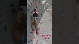 Klettern im Lead Kletterhalle Trier [upl. by Aniretak]