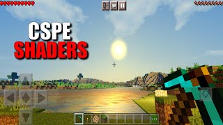 MCPE 118  CSPE SHADERS v7 15 ULTRA REALISTA PARA MINECRAFT PE  Gama Alta [upl. by Charline]