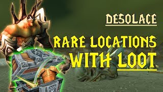 WoW Classic  Rare Mob Locations  UNIQUE LOOT  Desolace [upl. by Sredna]