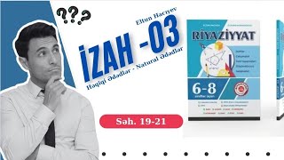 Riyaziyyat 68  Eltun Hacıyev Elnarə Məmmədova  İzahlar  3 [upl. by Acirdna]