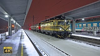 KP 441  513 with special Uacs Górka Cement wagons  transporting powdered materials  Rakovica 4K [upl. by Eanehs]