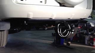 Installation of tow bar for RAV4 [upl. by Matt]