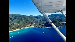 Traversée vers la Corse en ULM [upl. by Dworman]