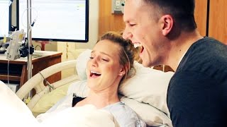 EMOTIONAL LIVE BIRTH Birth Vlog [upl. by Wall]