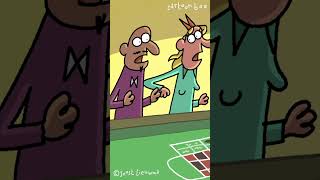 MAGICAL Powers At A Casino 😂 shorts cartoonbox animation [upl. by Swayne]