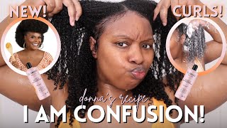 Aunty Tab We Gotta Talk 😳 NEW Donna’s Recipe Sweet Potato Pie Shampoo amp Conditioner Review 🥧🍠 [upl. by Eiramanel]