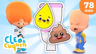 Potty Training Song and more nursery rhymes for Kids by Cleo and Cuquin [upl. by Christiane]