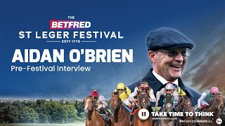 St Leger  Aidan OBrien on what he looks for in a St Leger winner [upl. by Inaej]