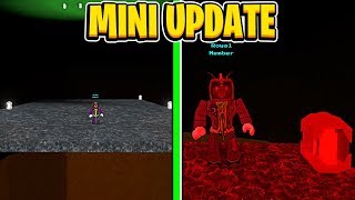 MINI UPDATE In Build A Boat For Treasure In Roblox [upl. by Eilitan]