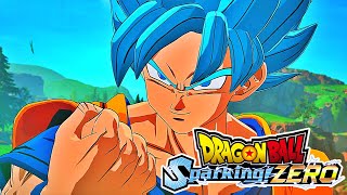 Dragon Ball Z Sparking Zero Goku Super Saiyan Bleu Gameplay NO COMMENTARY [upl. by Aihseyn]