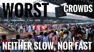 Dombivli Railway Station 13 Sept 2017 Overcrowded Slow amp Fast [upl. by Cortney]