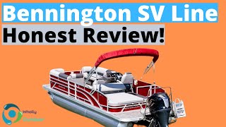 Best Budget Fishing Pontoon Boat Bennington SV Line Honest Review [upl. by Elata]