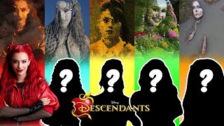 Guess the Descendants The Rise of Red Characters By Illusions [upl. by Nnylrebma]