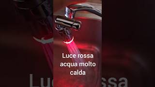 Rubinetto robotico luminoso luce a led prodotta grazie alla pressione dellacquaquotsenza batteriequot [upl. by Snah187]