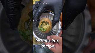 Pani Puri Recipe Perfect Puri Recipe Video PaniPuri YouTubeShorts Shorts Viral [upl. by Gillmore886]