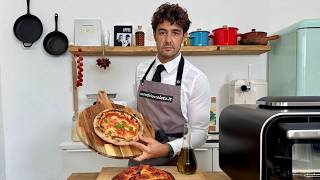 Pizza tipo Napoletana 😉 fatta in casa con Forno Elettrico [upl. by Kevyn]