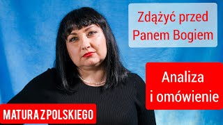 Zdążyć przed Panem Bogiem  streszczenie i omówienie problematyki lektury Hanny Krall [upl. by Guod]