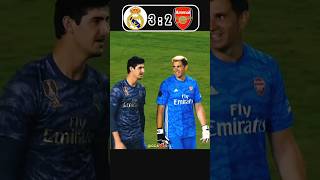 Arsenal Vs Real Madrid 23  penalty shoot out arsenalvsrealmadrid realmadridvsarsenal shorts [upl. by Anavoj791]