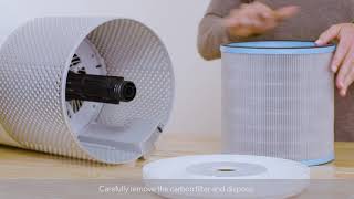 TruSens  How to Allergy amp Flu Filter Replacement for Air Purifiers [upl. by Enelahs]