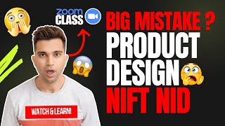 NIFT Entrance Exam Preparation 2025  Mistake in Product Design  Crack NIFT NID EXAM Prep [upl. by Acinnej]